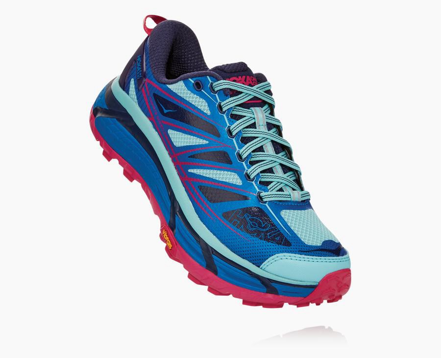 Hoka One One Trailsko Dame - Mafate Speed 2 - Mørkeblå - 098153IGZ